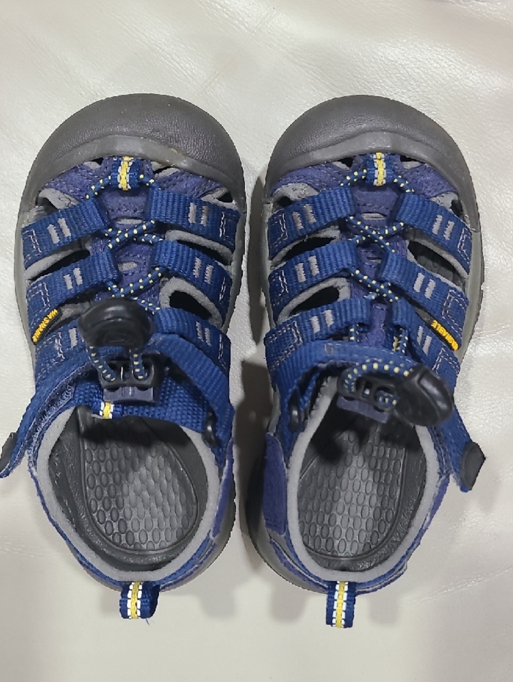 Keen Kids Blue and Gray Closed-Toe Sandals - Picture 4 of 8
